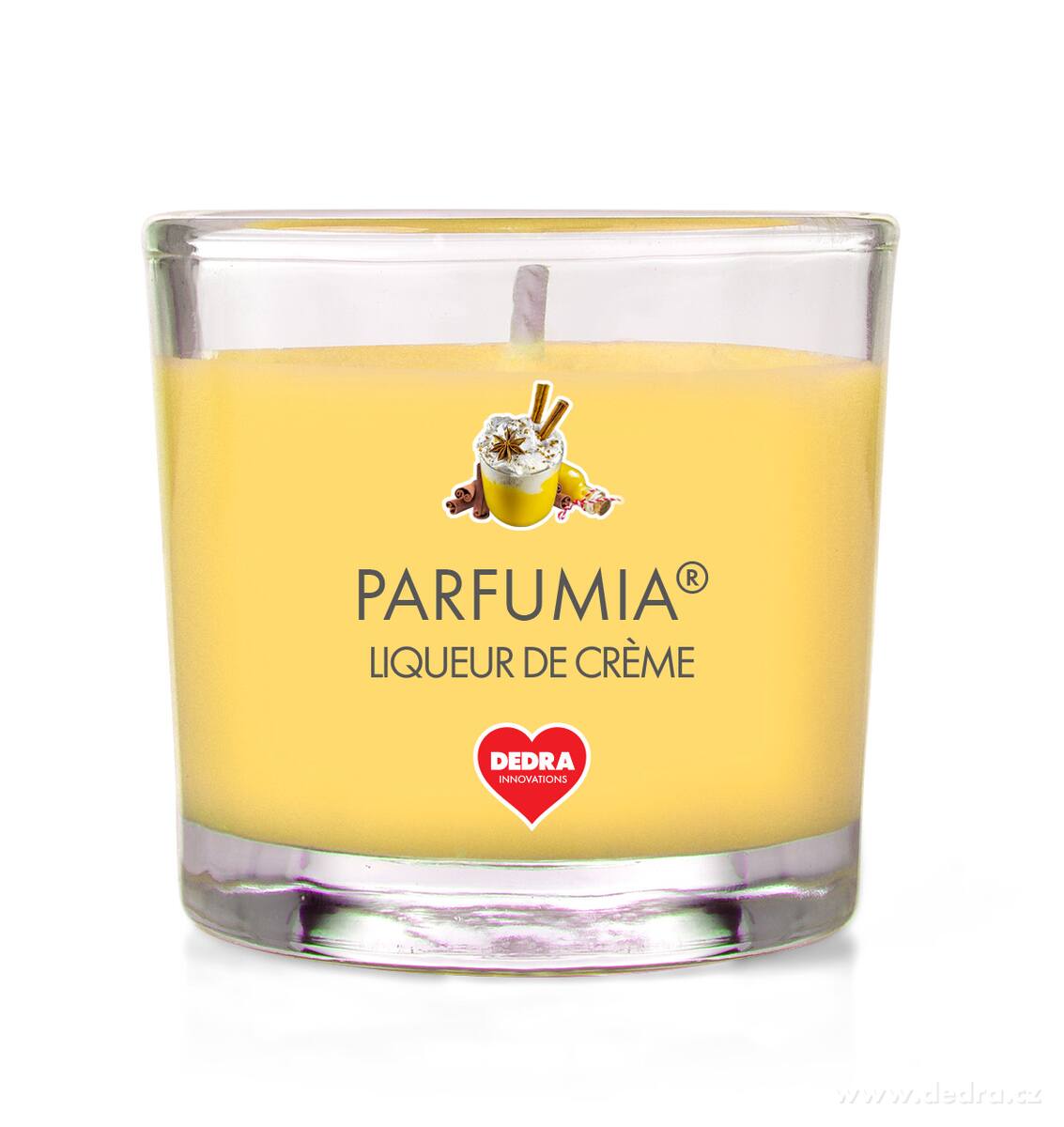 LIQUEUR DE CRÈME, votivní sójová svíčka, PARFUMIA®, 55 ml – náhled 4 | Grand Móda