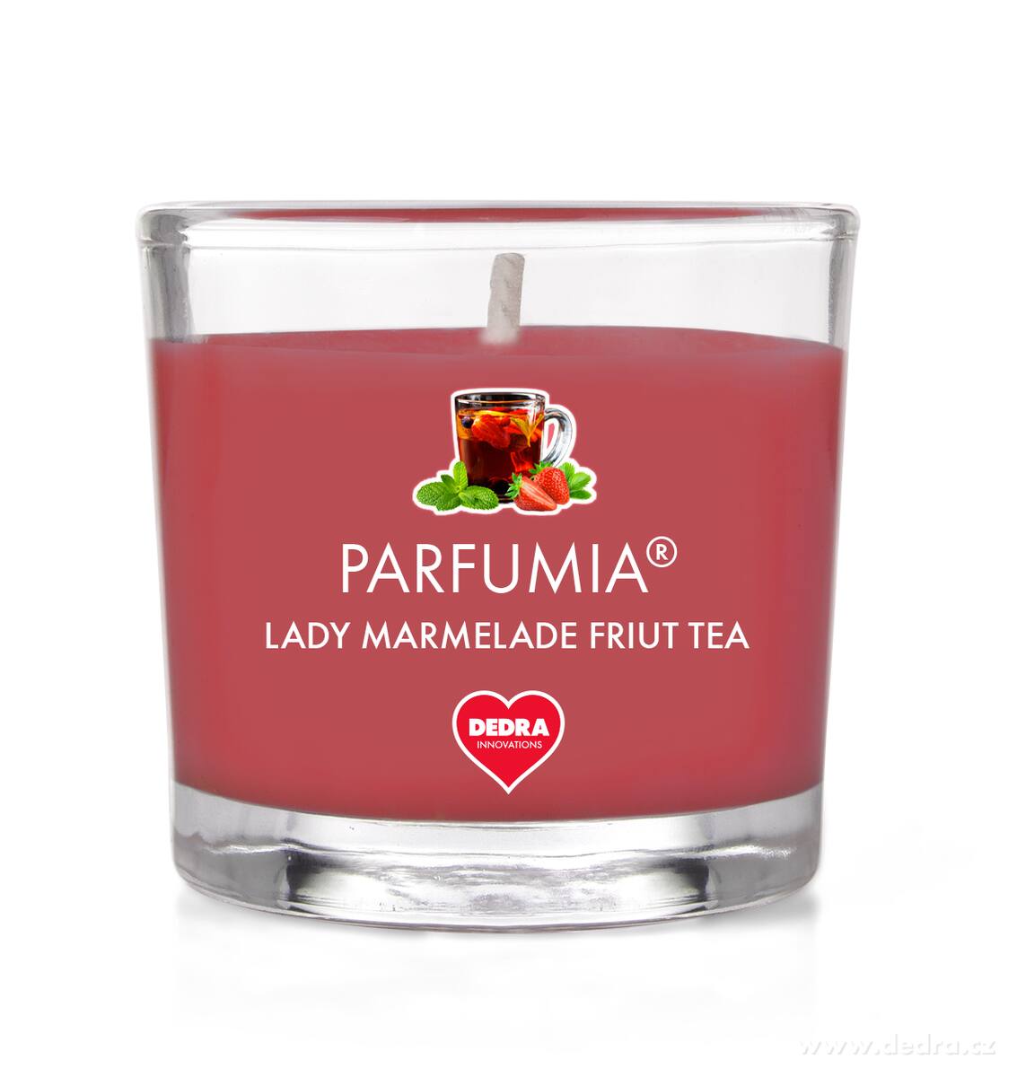 LADY MARMELADE, votivní sójová svíčka, PARFUMIA®, 55 ml – náhled 2 | Grand Móda
