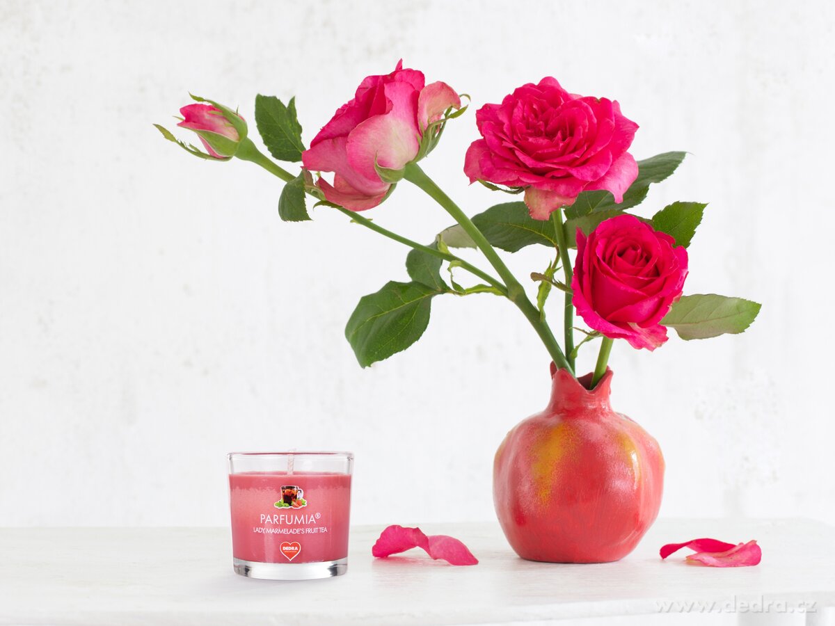 LADY MARMELADE, votivní sójová svíčka, PARFUMIA®, 55 ml – náhled 3 | Grand Móda