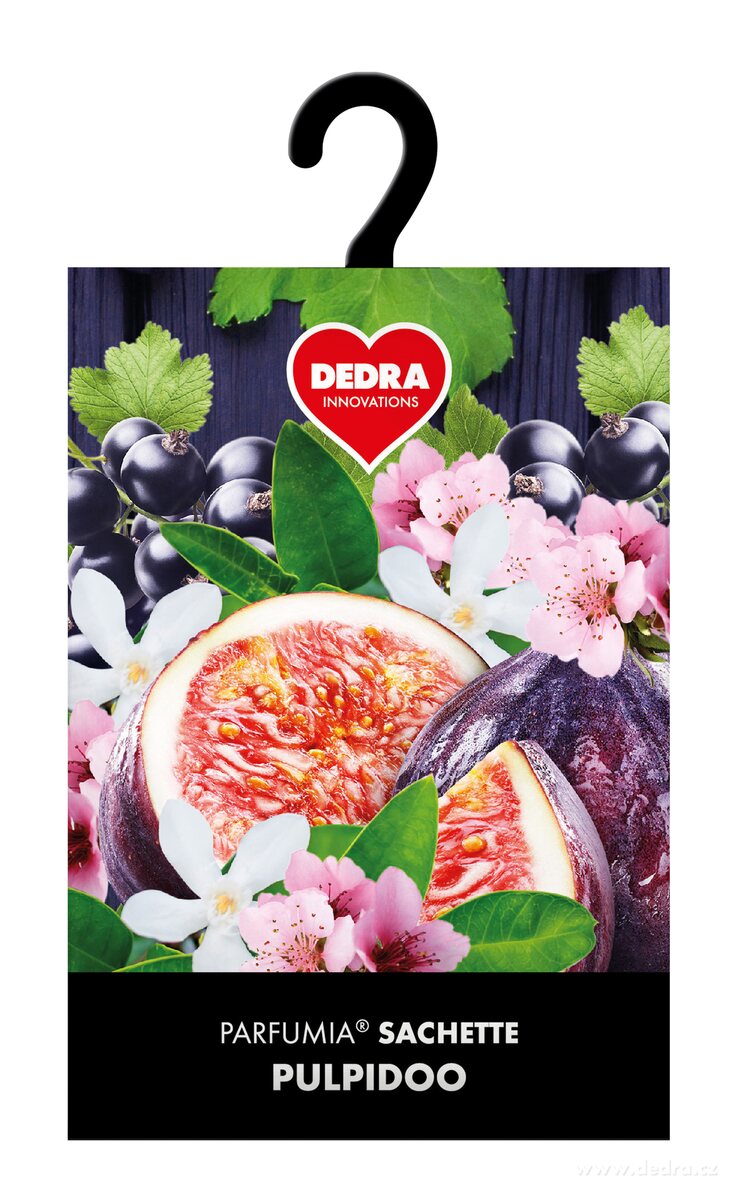 Vonná sašetka, PULPIDOO, závěsný vonný sáček PARFUMIA® | saíetky legends | Grand Móda