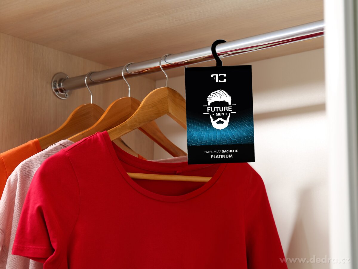 Vonná sašetka, PLATINUM, závěsný vonný sáček PARFUMIA® – náhled 5 | Grand Móda