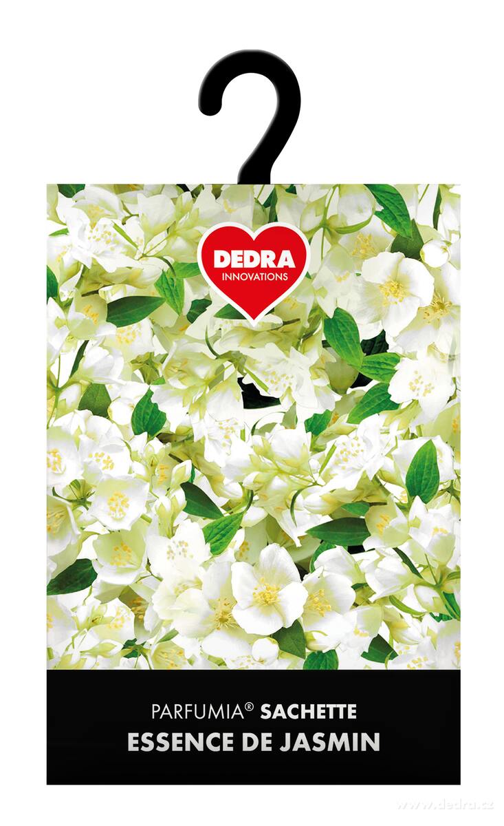 Vonná sašetka, ESSENCE DE JASMINE, závěsný vonný sáček PARFUMIA® | saíetky legends | Grand Móda