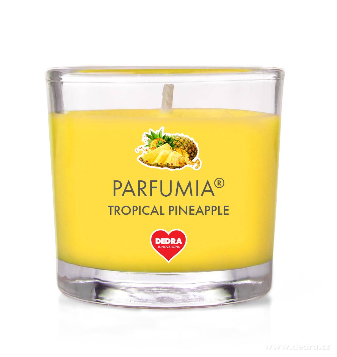 TROPICAL PINEAPPLE, votivní sójová svíčka, PARFUMIA®, 55 ml – náhled 5 | Grand Móda
