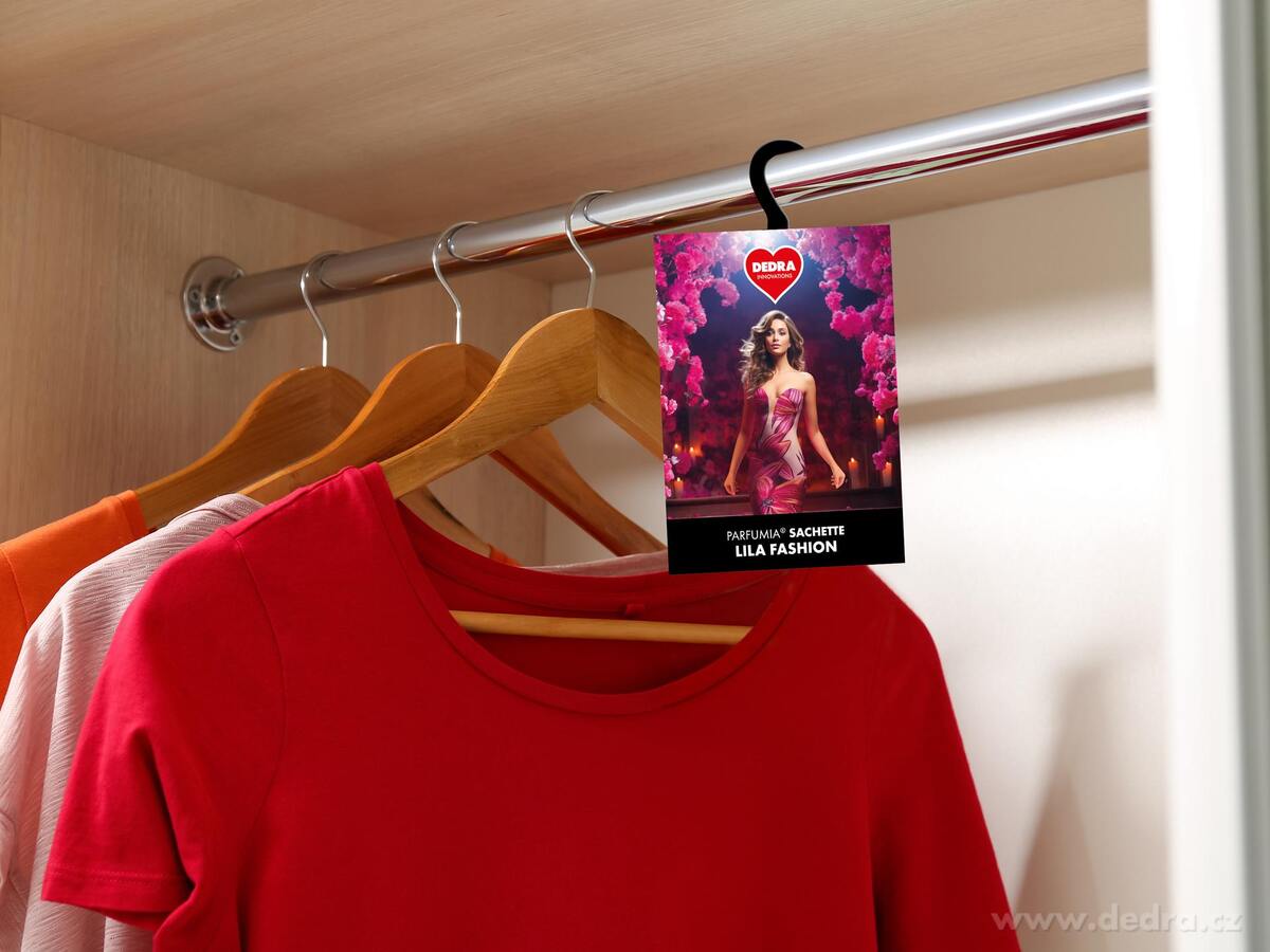 Vonná sašetka, LILA FASHION, závěsný vonný sáček PARFUMIA® – náhled 2 | Grand Móda