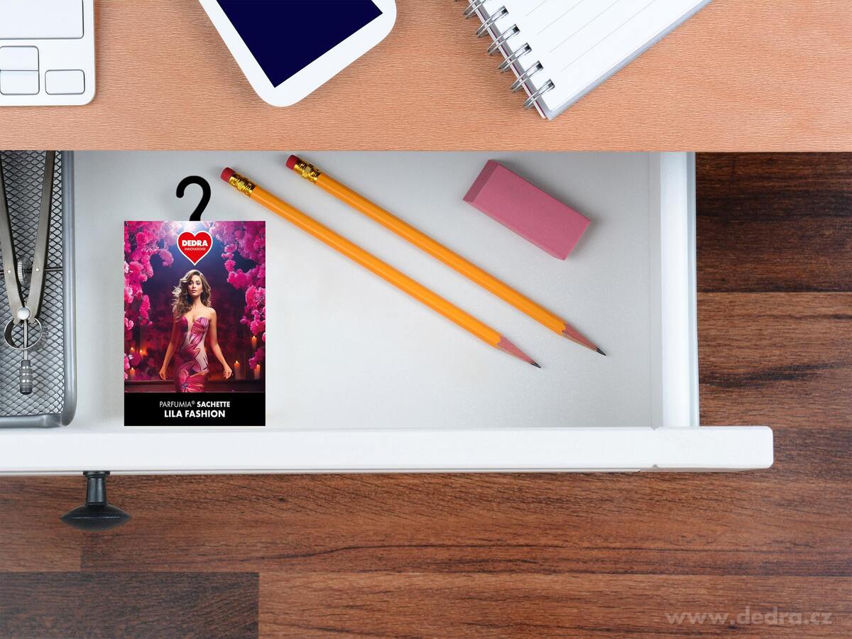 Vonná sašetka, LILA FASHION, závěsný vonný sáček PARFUMIA® – náhled 4 | Grand Móda