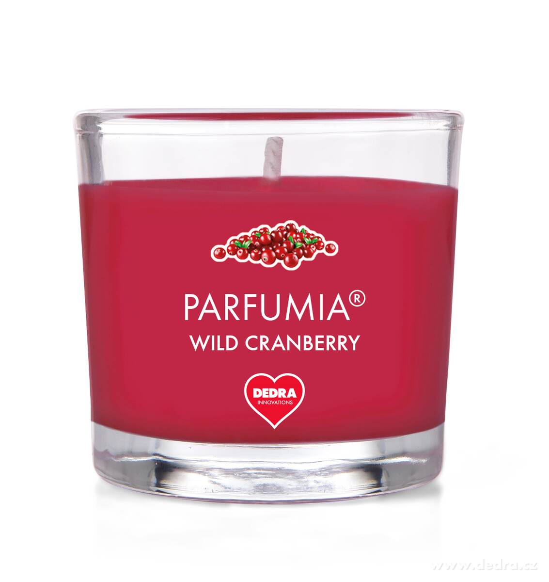 WILD CRANBERRY, votivní sójová svíčka, PARFUMIA®, 55 ml – náhled 5 | Grand Móda