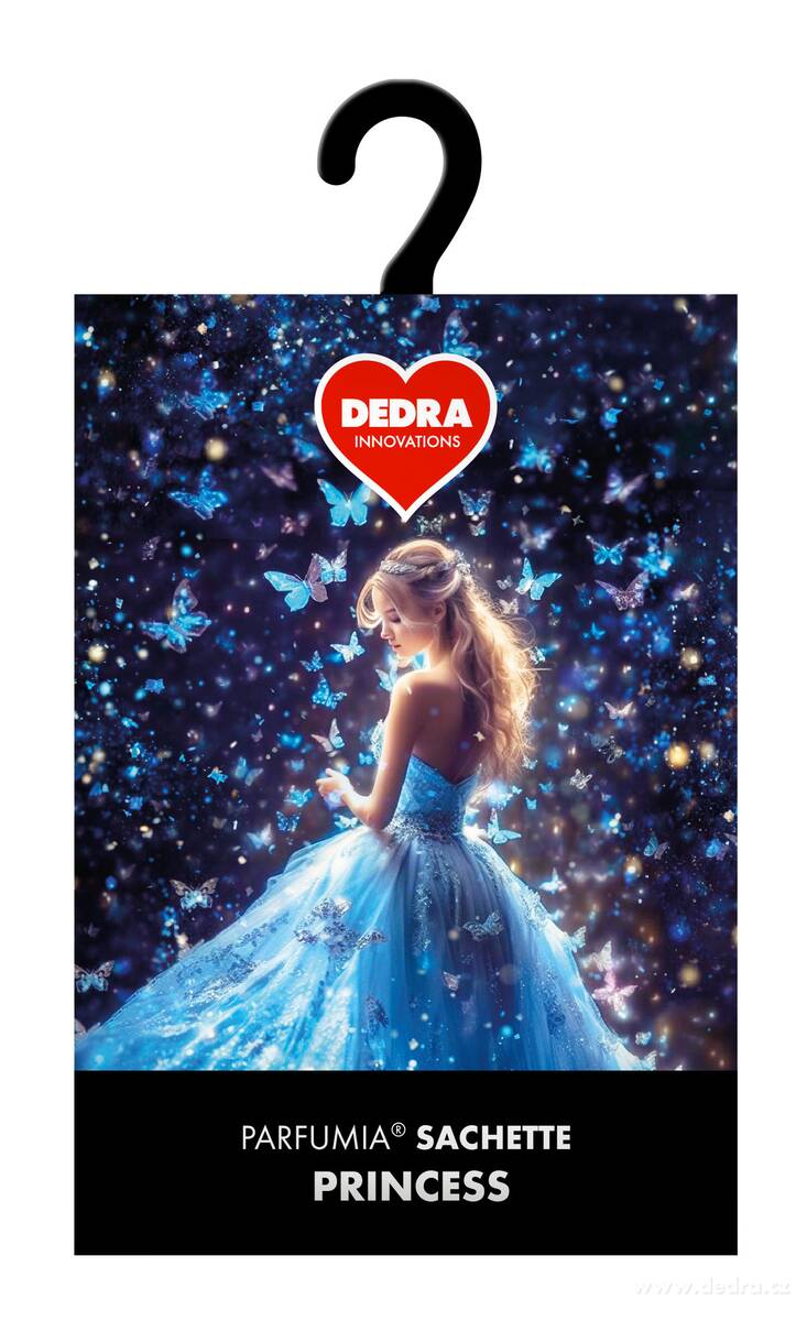 Vonná sašetka, PRINCESS, závěsný vonný sáček PARFUMIA®
