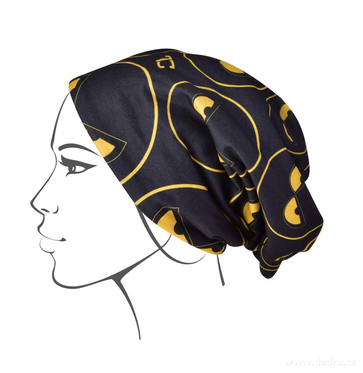 REBELITO®, černá hřejivá zimní čepice s měkkou podšívkou | Poslední kusy | Grand Móda