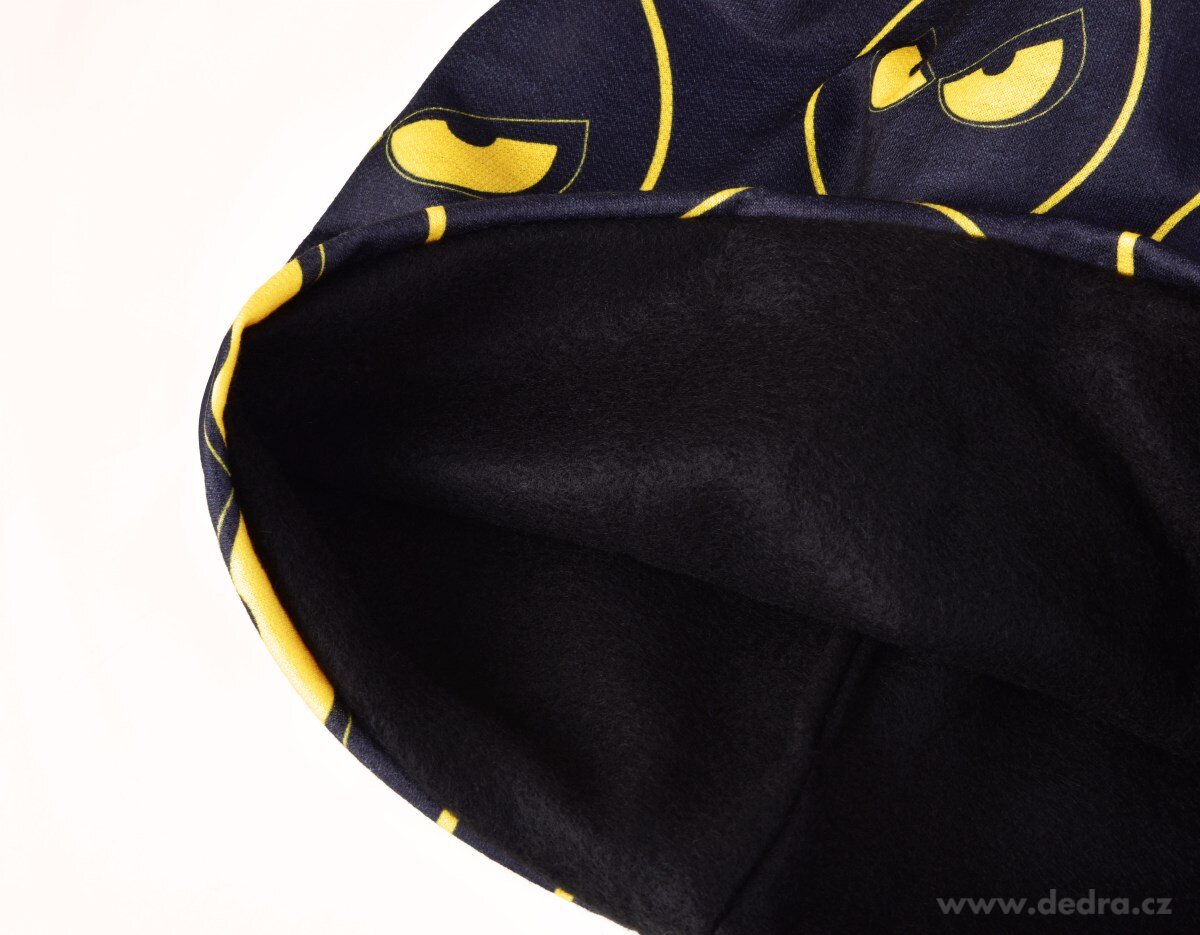 REBELITO®, černá hřejivá zimní čepice s měkkou podšívkou – náhled 5 | Grand Móda