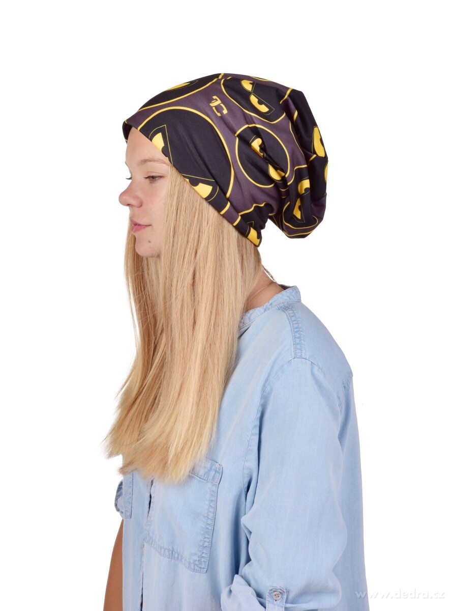 REBELITO®, šedá hřejivá zimní čepice s měkkou podšívkou – náhled 3 | Grand Móda