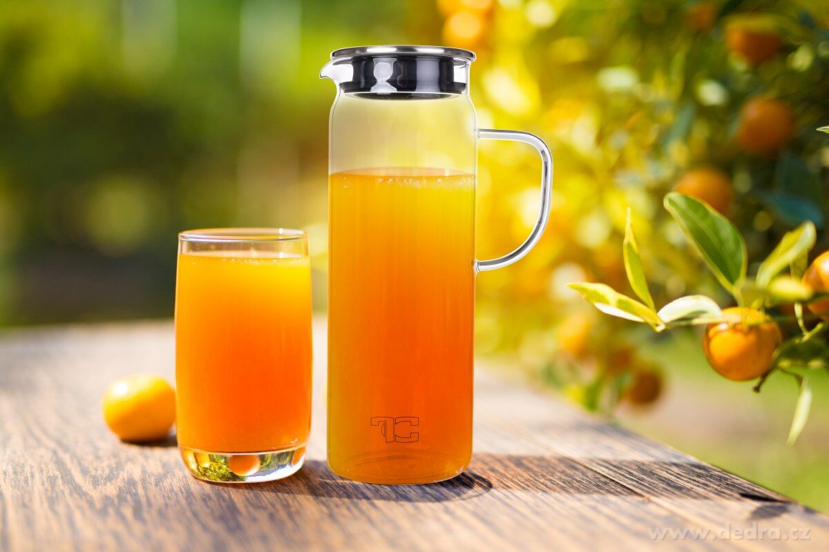 BOROSIL, karafa 1, 5 L z borosilikátového skla s nerezovou zátkou – náhled 4 | Grand Móda