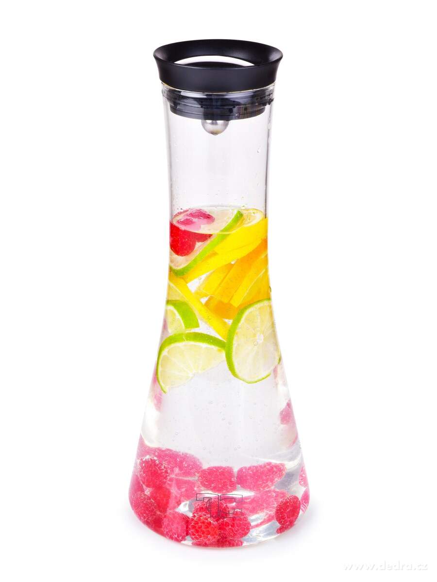 1400 ml karafa z borosilikátového skla s výklopnou zátkou, FC BOROSIL GLASS – náhled 4 | Grand Móda