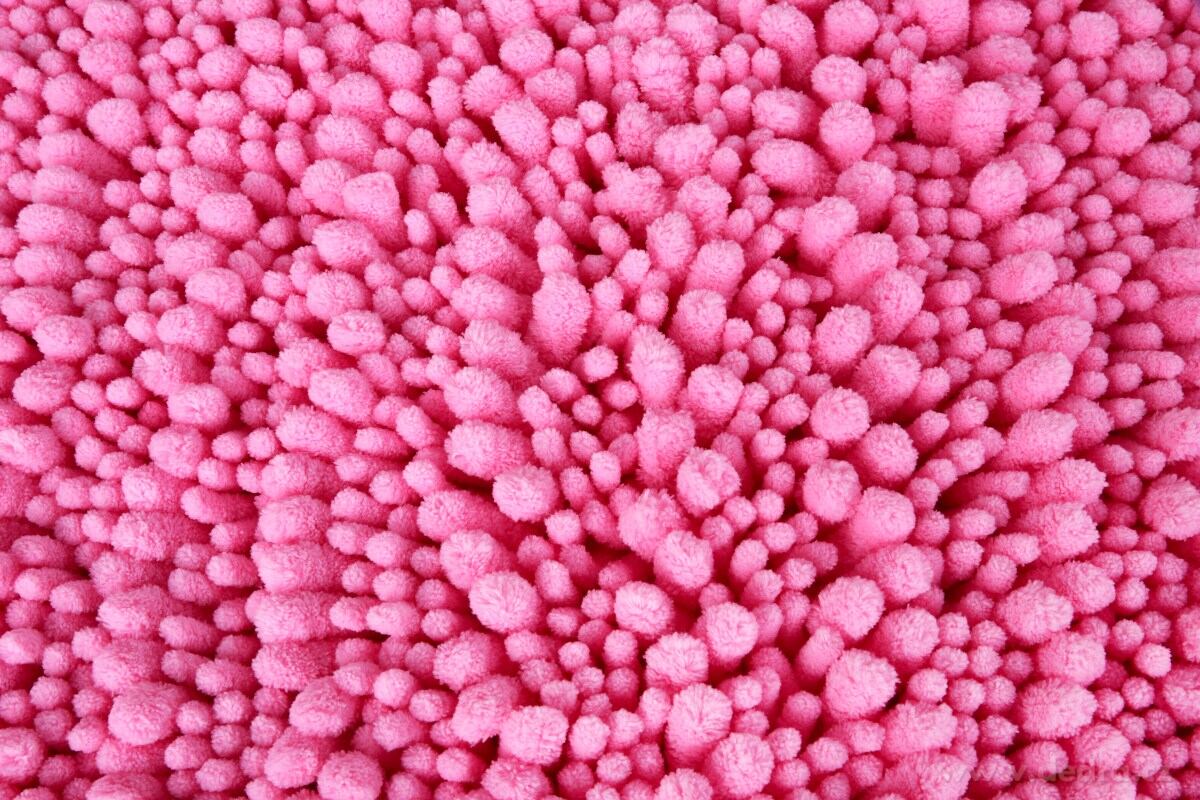 SASANKA®, WC předložka, 50 × 45 cm, jemné 3D mikrovlákno, protiskluzová úprava, růžová – náhled 4 | Grand Móda