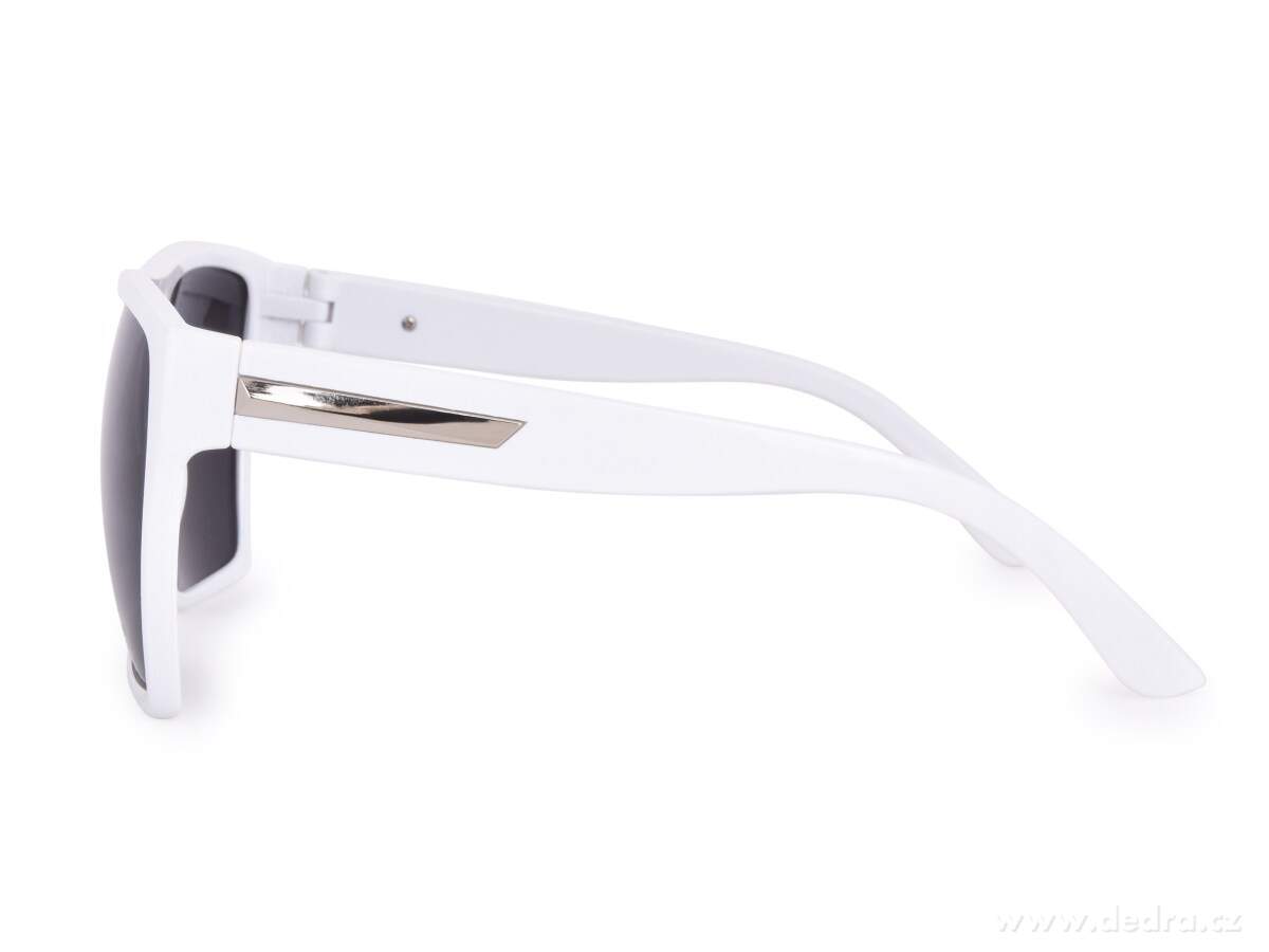 ELEGANT, sluneční brýle s UV400 ochranou, bílé – náhled 5 | Grand Móda