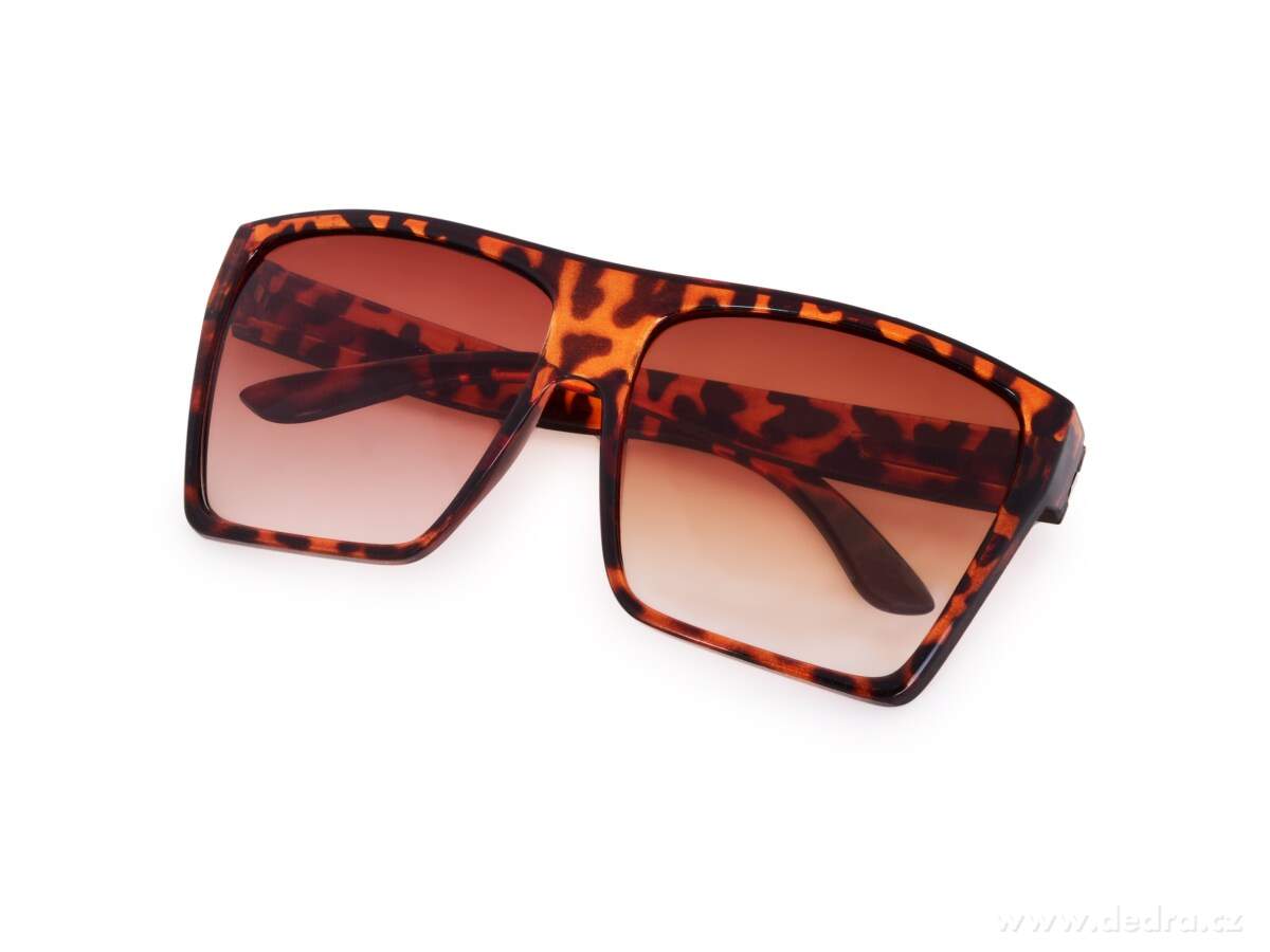 ELEGANT, sluneční brýle s UV400 ochranou, tygrované ombré – náhled 2 | Grand Móda