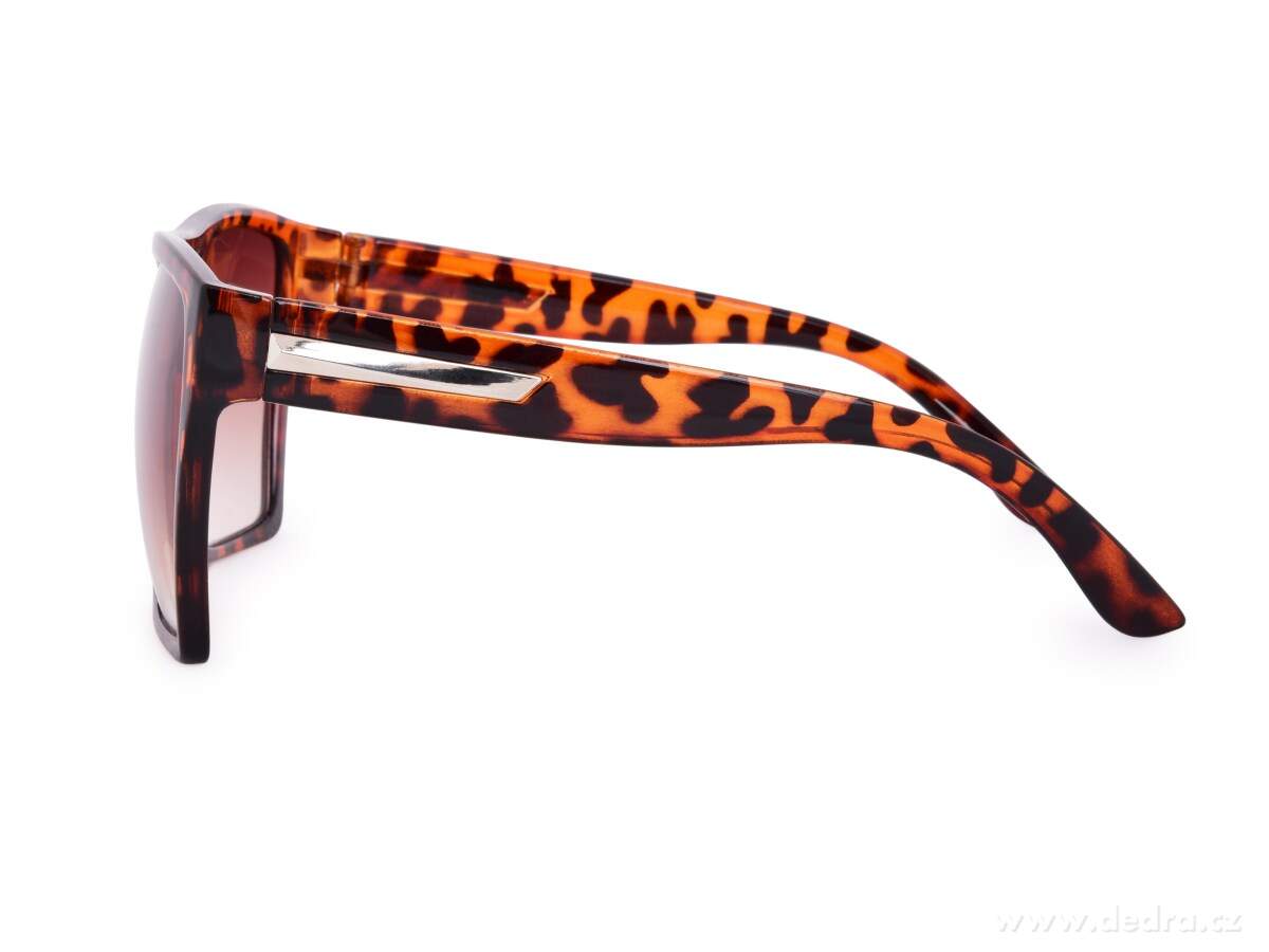 ELEGANT, sluneční brýle s UV400 ochranou, tygrované ombré – náhled 4 | Grand Móda