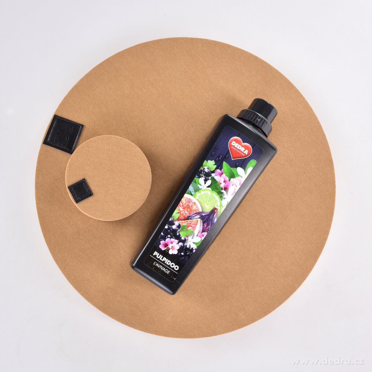 GoEco®, sada 12 ks kulatých prostírání z plsti (filcu), podložky pod talíře z měkkého materiálu – náhled 6 | Grand Móda