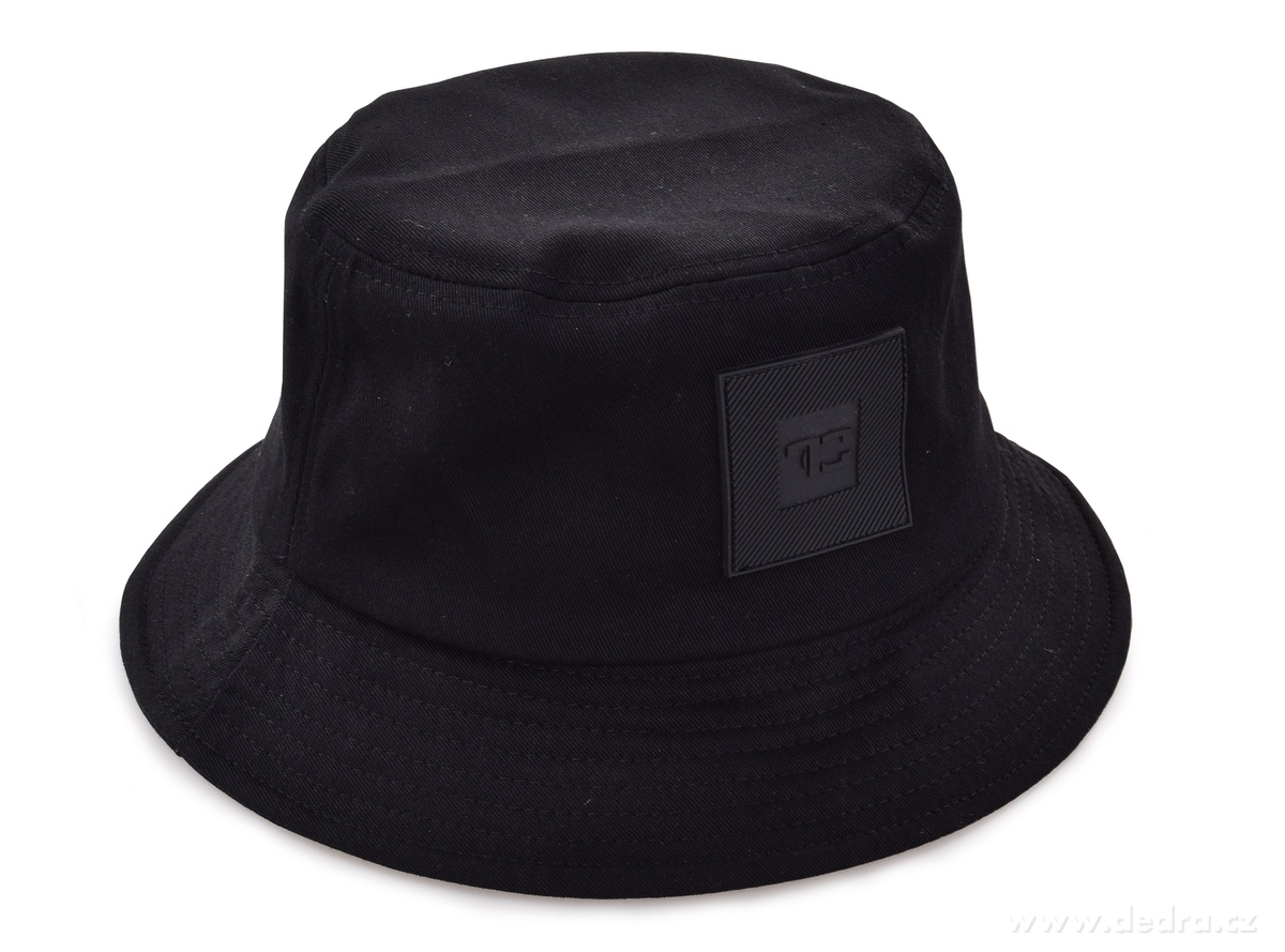 FC BLACK BADGE, Bavlněný klobouk BUCKET HAT s monogramem FC, černý, obvod 58 cm – náhled 2 | Grand Móda