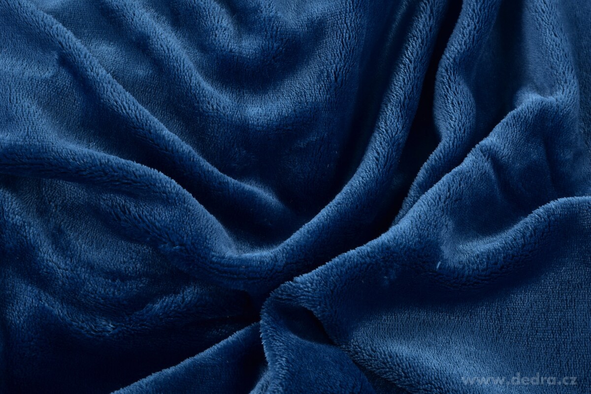LAGOON DREAM, dvouvrstvá luxusní přikrývka 150 × 200 cm, LAGOON VELVET & hebká imitace beránka, petrolejová – náhled 3 | Grand Móda
