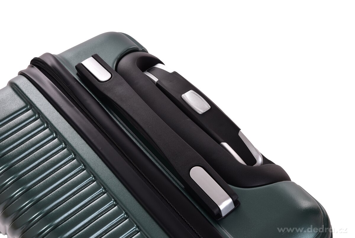 FC TRAVELLER | palubn├ş kufr 55 cm do letadla | 4 kole─Źka 360┬░, TSA z├ímek & v├Żsuvn├í rukoje┼ą | petrolejov├Ż - obr├ízek 5 | Mal├ę a kabinov├ę kufry | Grand M├│da