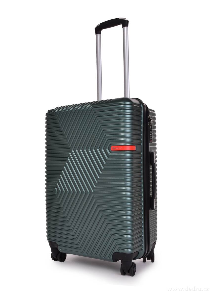 FC TRAVELLER | st┼Öedn├ş cestovn├ş kufr 66 cm | 4 kole─Źka 360┬░, TSA z├ímek & v├Żsuvn├í rukoje┼ą | petrolejov├Ż - obr├ízek 2 | Velk├ę a st┼Öedn├ş kufry | Grand M├│da