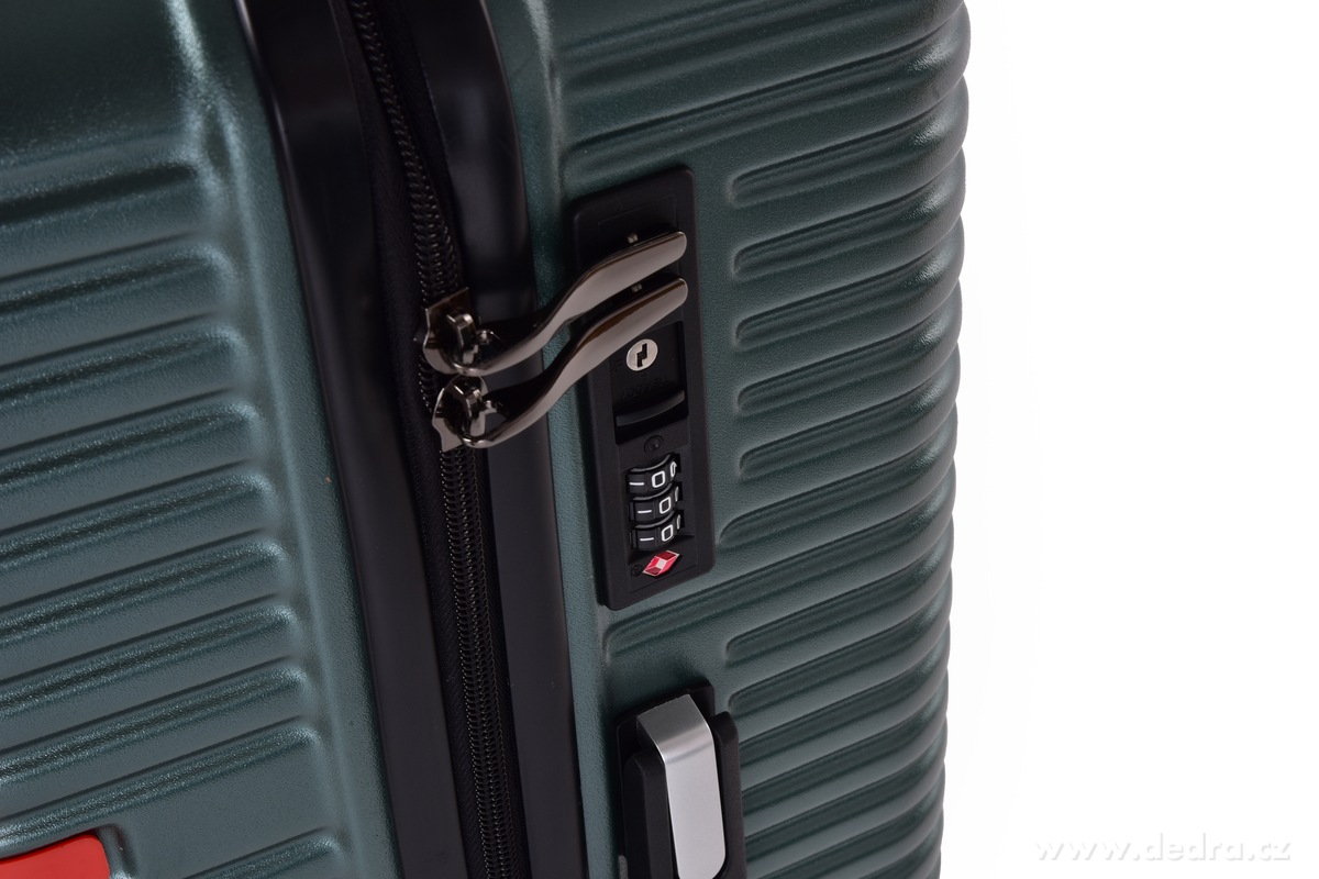 FC TRAVELLER | velk├Ż cestovn├ş kufr 76 cm | 4 kole─Źka 360┬░, TSA z├ímek & v├Żsuvn├í rukoje┼ą | petrolejov├Ż - obr├ízek 5 | Velk├ę a st┼Öedn├ş kufry | Grand M├│da