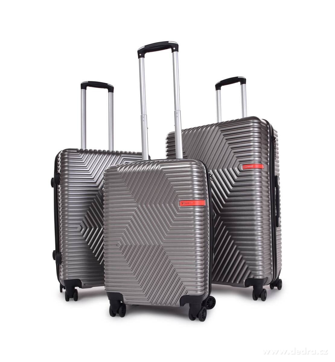 FC TRAVELLER | st┼Öedn├ş cestovn├ş kufr 66 cm | 4 kole─Źka 360┬░, TSA z├ímek & v├Żsuvn├í rukoje┼ą | platinov├Ż - obr├ízek 4 | Velk├ę a st┼Öedn├ş kufry | Grand M├│da