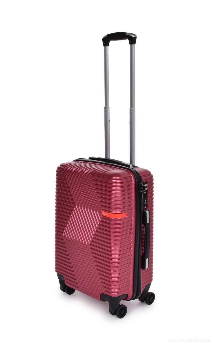 FC TRAVELLER | palubn├ş kufr 55 cm do letadla | 4 kole─Źka 360┬░, TSA z├ímek & v├Żsuvn├í rukoje┼ą | v├şnov├Ż - obr├ízek 2 | Mal├ę a kabinov├ę kufry | Grand M├│da