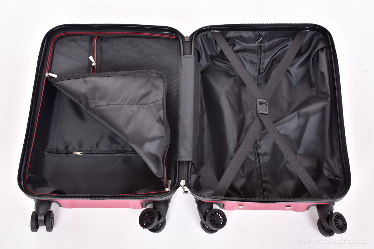 FC TRAVELLER | palubn├ş kufr 55 cm do letadla | 4 kole─Źka 360┬░, TSA z├ímek & v├Żsuvn├í rukoje┼ą | v├şnov├Ż - obr├ízek 5 | Mal├ę a kabinov├ę kufry | Grand M├│da