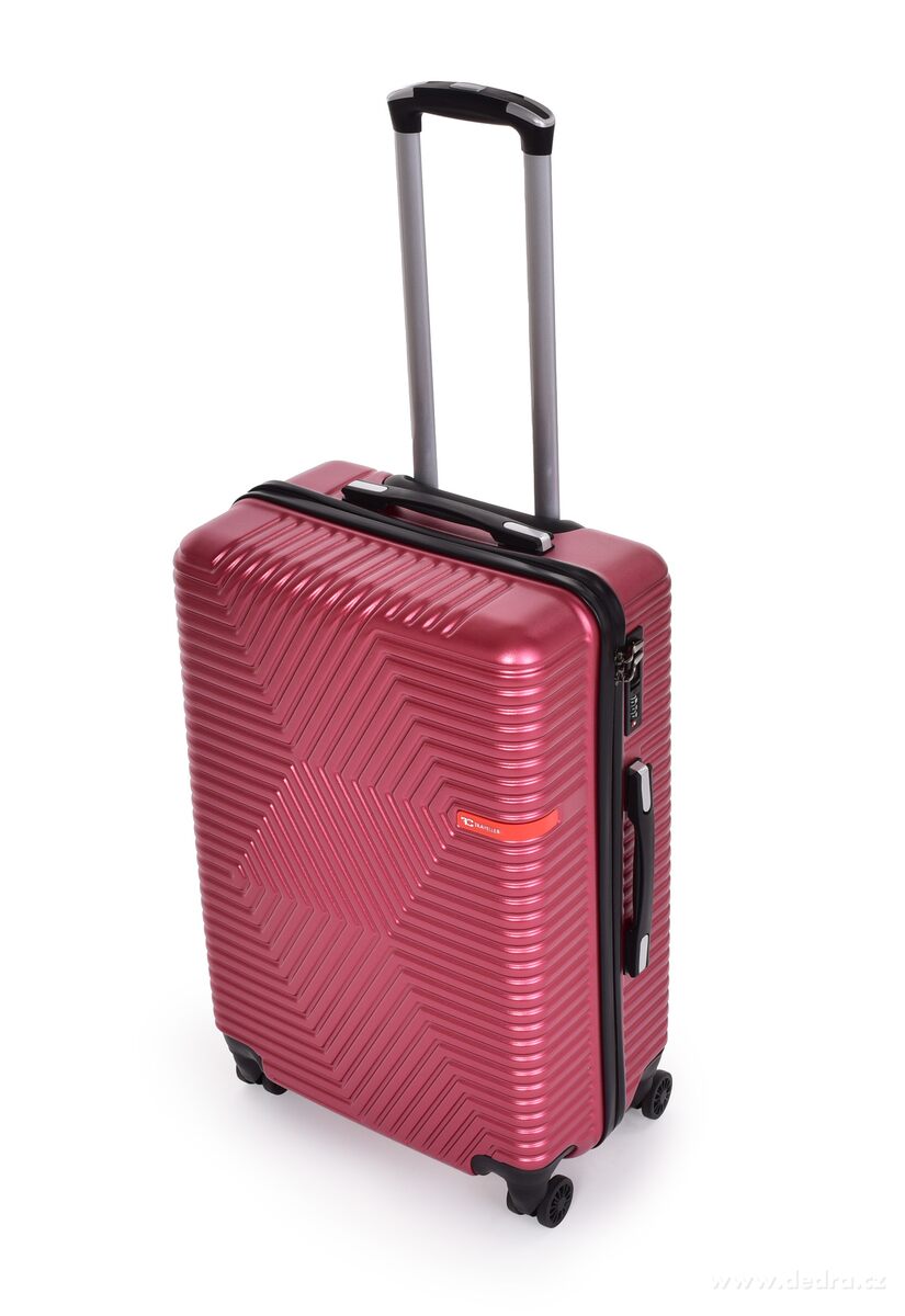 FC TRAVELLER | st┼Öedn├ş cestovn├ş kufr 66 cm | 4 kole─Źka 360┬░, TSA z├ímek & v├Żsuvn├í rukoje┼ą | v├şnov├Ż - obr├ízek 2 | Velk├ę a st┼Öedn├ş kufry | Grand M├│da