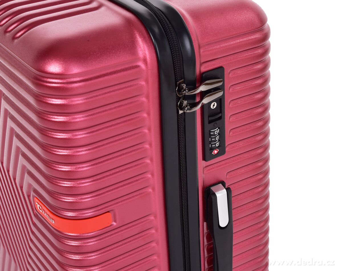 FC TRAVELLER | st┼Öedn├ş cestovn├ş kufr 66 cm | 4 kole─Źka 360┬░, TSA z├ímek & v├Żsuvn├í rukoje┼ą | v├şnov├Ż - obr├ízek 6 | Velk├ę a st┼Öedn├ş kufry | Grand M├│da