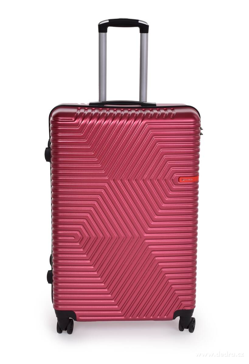 FC TRAVELLER | velk├Ż cestovn├ş kufr 76 cm | 4 kole─Źka 360┬░, TSA z├ímek & v├Żsuvn├í rukoje┼ą | v├şnov├Ż - obr├ízek 2 | Velk├ę a st┼Öedn├ş kufry | Grand M├│da