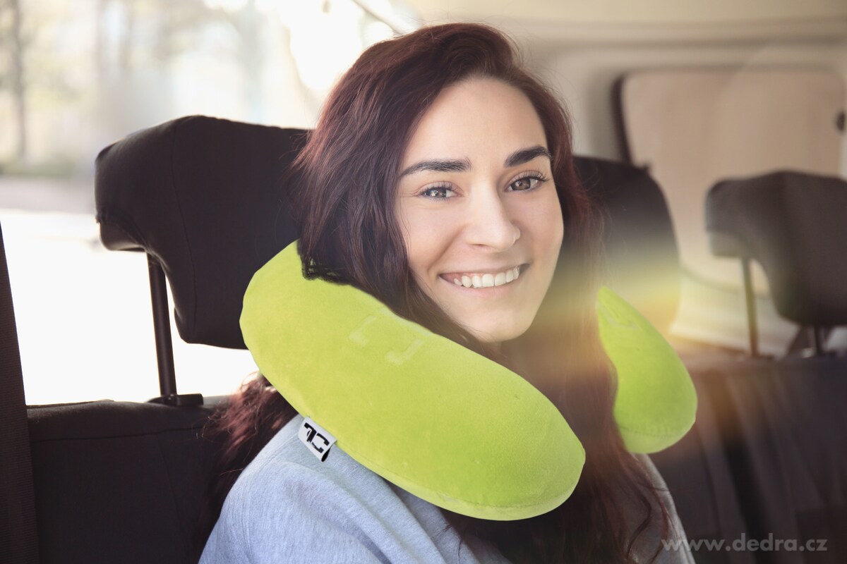 ANATOMIXX® MĚSÍC, cestovní polštář z paměťové pěny, opora krční páteře při sezení – náhled 3 | Grand Móda