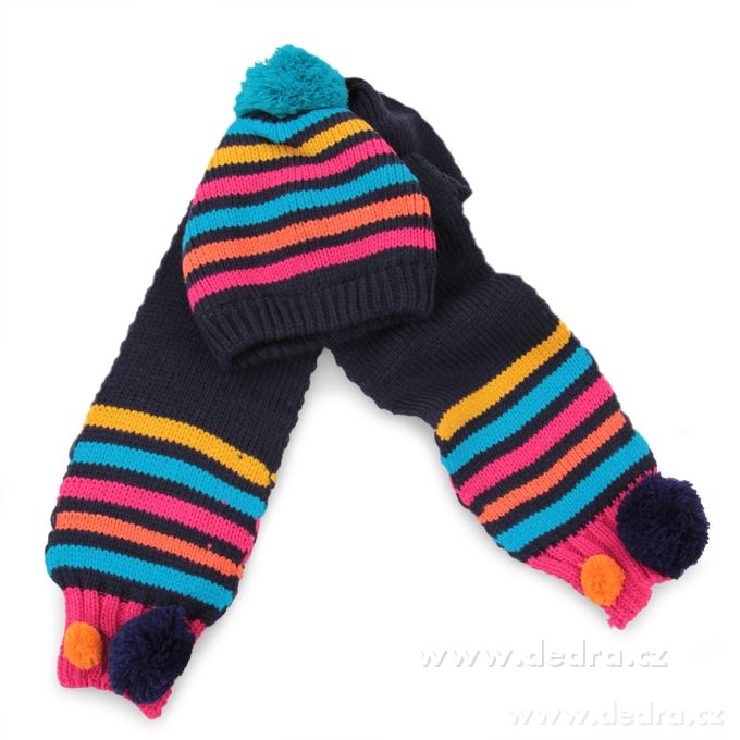 Dětská zimní sada, čepice + šála – náhled 2 | Grand Móda
