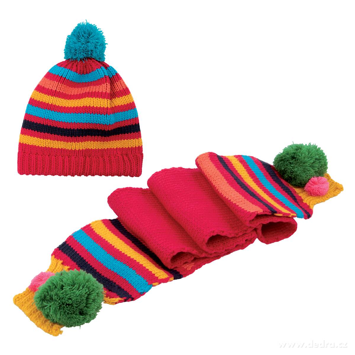 Dětská zimní sada, čepice + šála – náhled 2 | Grand Móda