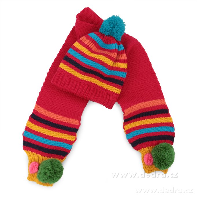 Dětská zimní sada, čepice + šála – náhled 5 | Grand Móda