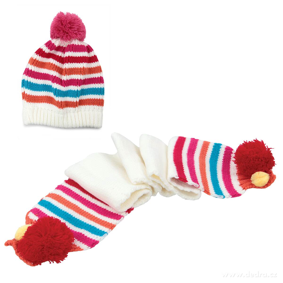 Dětská zimní sada, čepice + šála – náhled 2 | Grand Móda