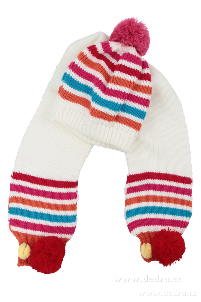 Dětská zimní sada, čepice + šála – náhled 4 | Grand Móda