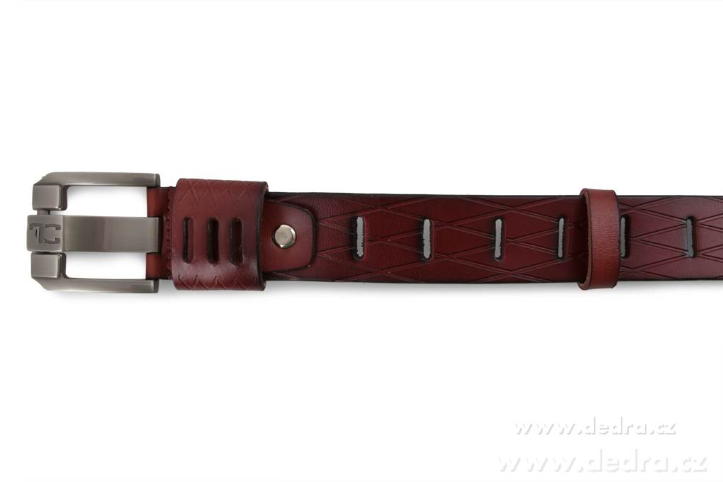 Kožený opasek, s kovovou sponou – náhled 2 | Grand Móda