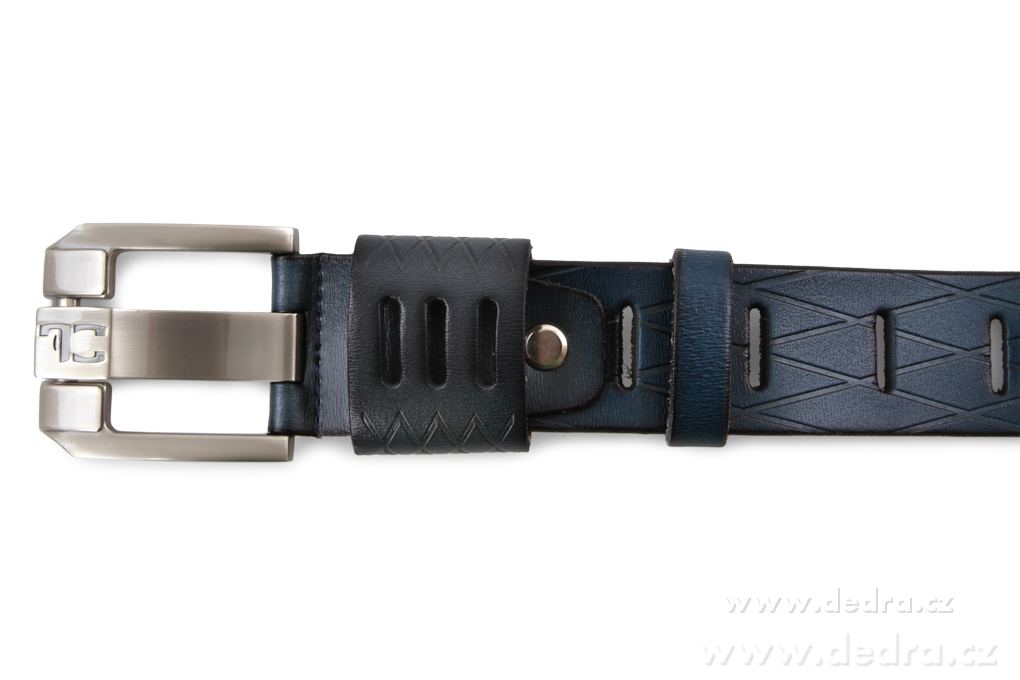 Kožený opasek, s kovovou sponou – náhled 2 | Grand Móda