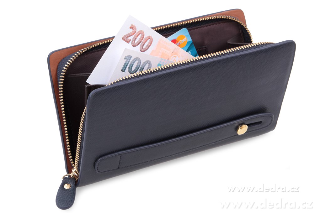 2in1 kožená pánská peněženka a pouzdro – náhled 4 | Grand Móda