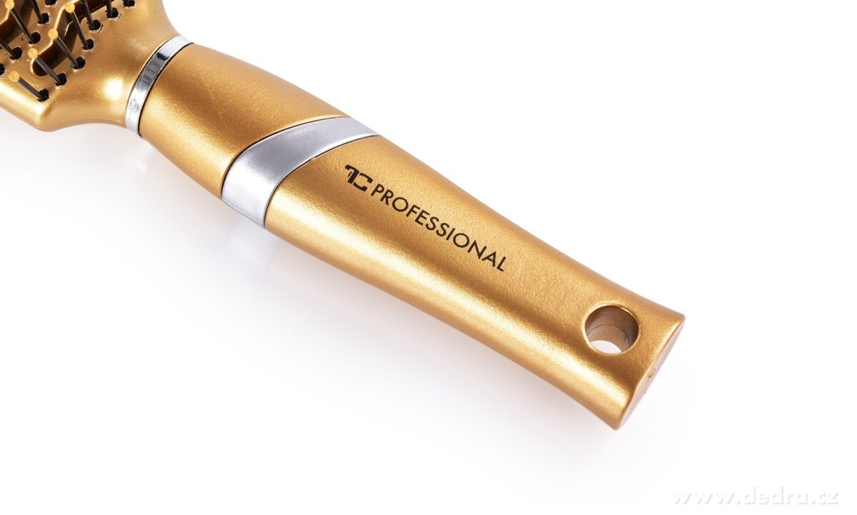 FC PROFESSIONAL, plochý profukovací kartáč, 23 cm, pro snadné rozčesání a objem – náhled 6 | Grand Móda