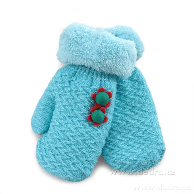 Palčáky - rukavice, dětské, blank.modré | Různé | Grand Móda