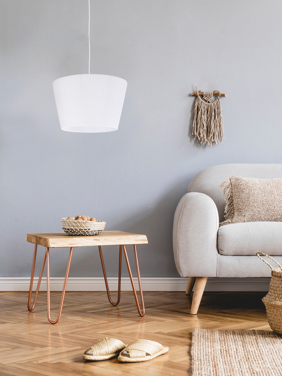 Univerzální XXL textilní stínidlo, Na lampy a lustry, průměr 40 cm – náhled 4 | Grand Móda