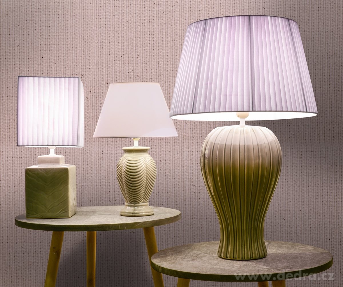 BELL XXL stolní lampa, šedá - výška 62 cm – náhled 3 | Grand Móda