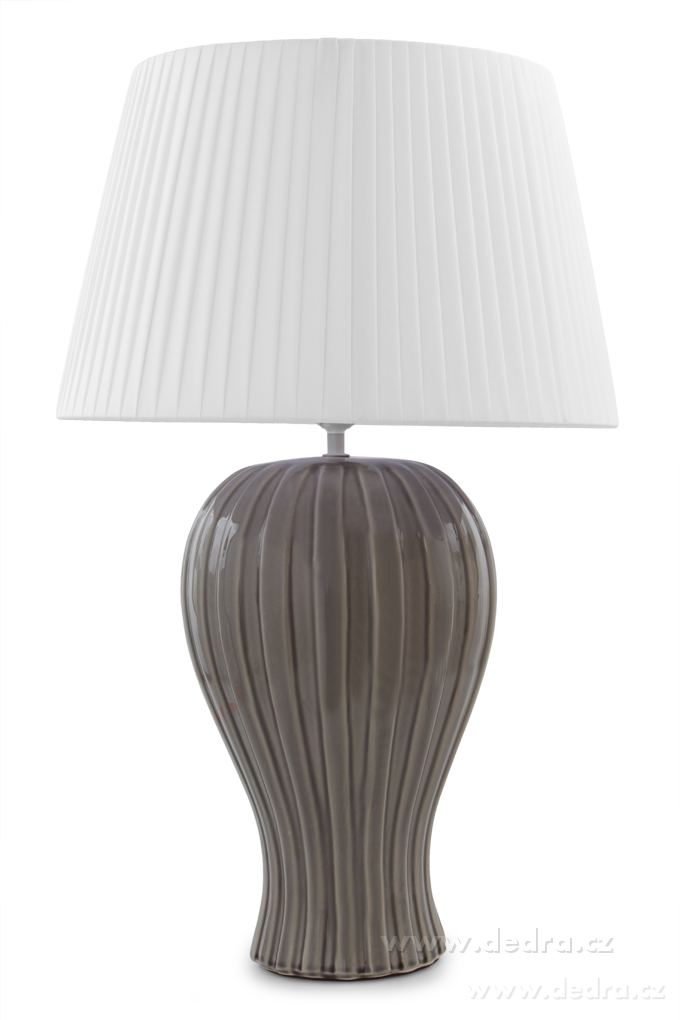 BELL XXL stolní lampa, šedá - výška 62 cm – náhled 4 | Grand Móda