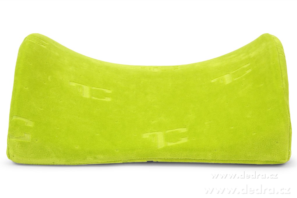 ANATOMIXX®, bederní opěrka & sedák z paměťové pěny 37 × 12 × 33 cm, s uchycením na opěradlo – náhled 2 | Grand Móda