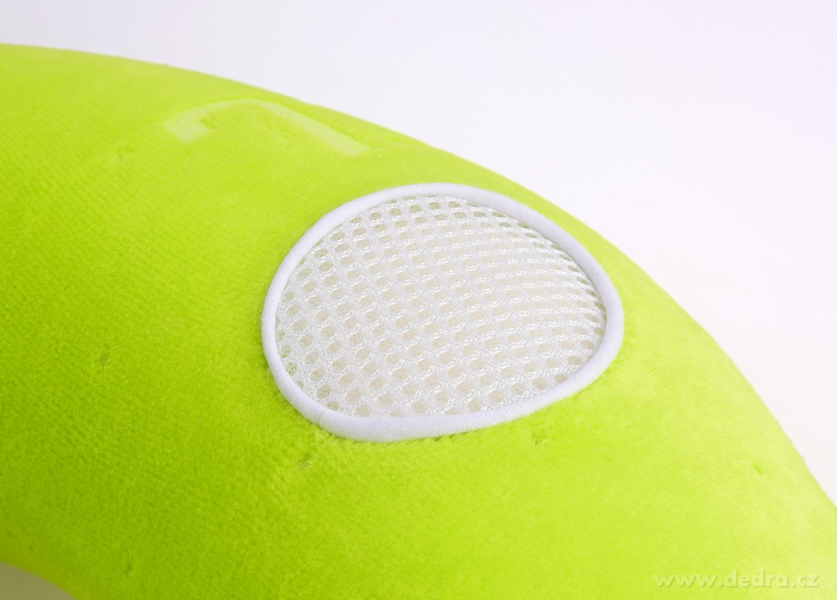 ANATOMIXX MUSIC měsíc z pamětové pěny, cestovní polštář s připojením na mobil/tablet – náhled 4 | Grand Móda