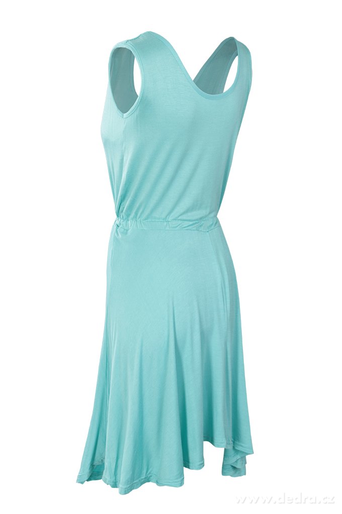 BRENDA vzdušné šaty, mentolové – náhled 2 | Grand Móda