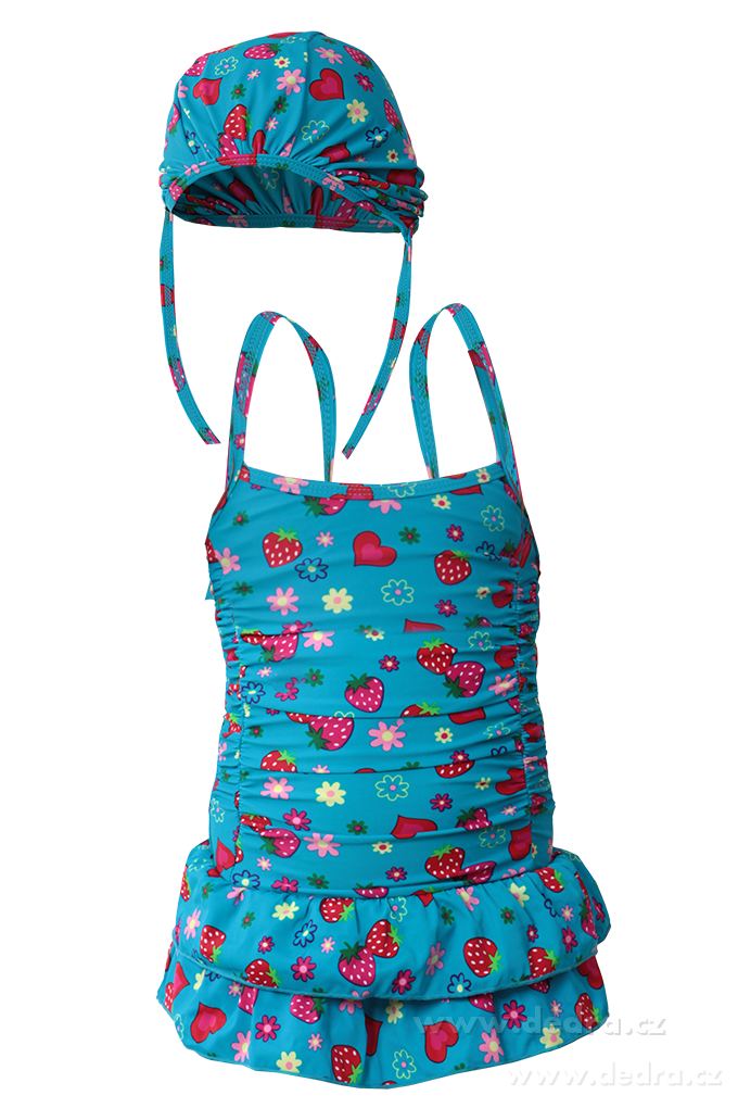 Sada BABE dívčí plavky a čepice | Dďtské plavky | Grand Móda